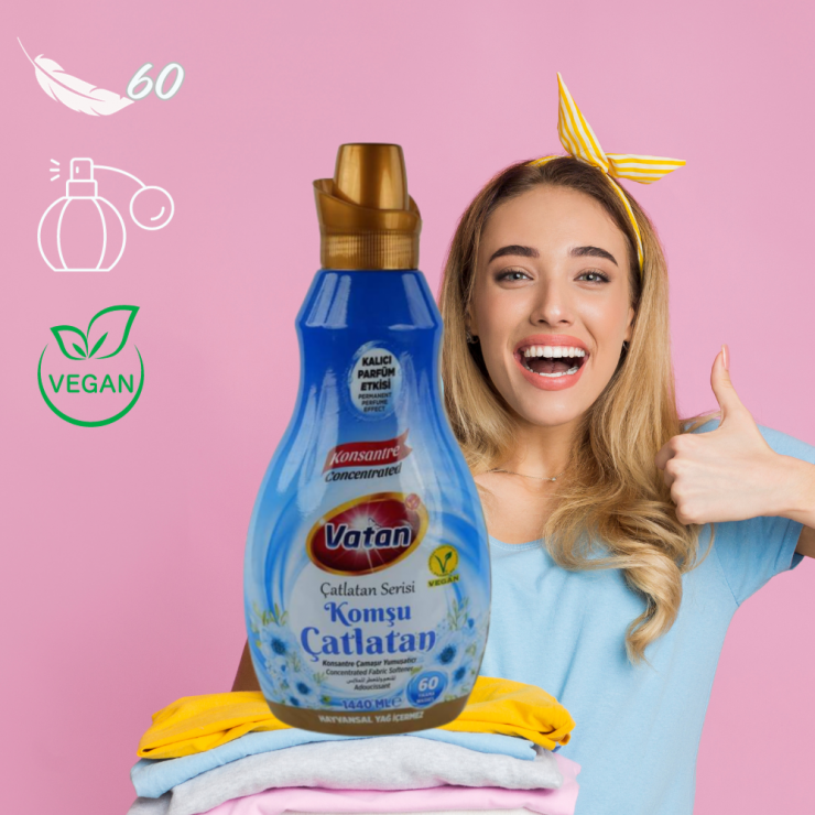 Ополаскиватель для белья VATAN Komsu Catlatan 1440ml