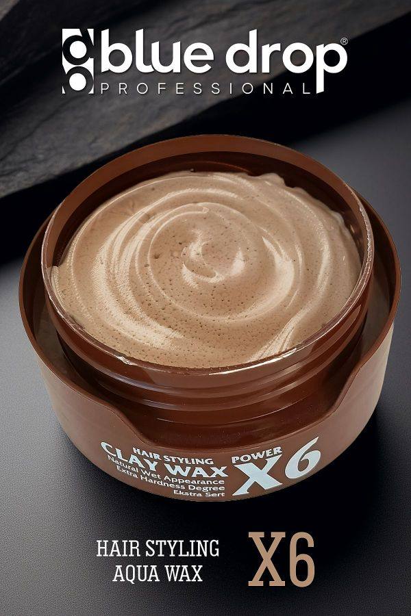 Воск для волос BLUE DROP Clay Wax X6 150 ml