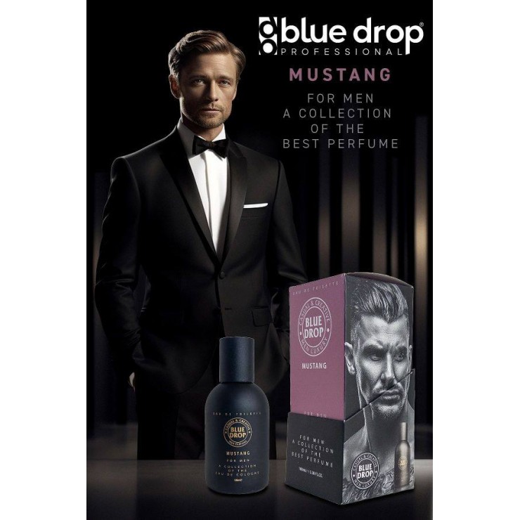 Туалетная вода MUSTANG Blue Drop 100ml (муж)