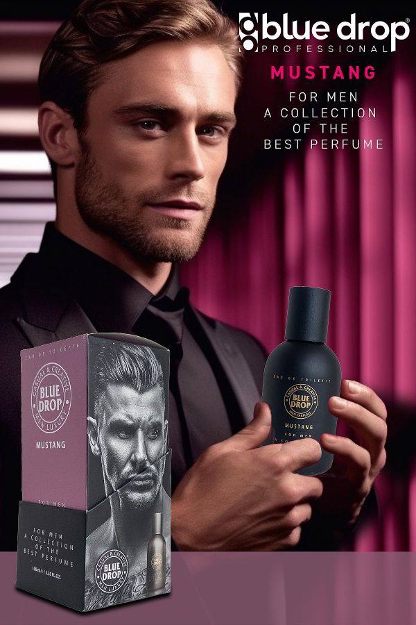 Туалетная вода MUSTANG Blue Drop 100ml (муж)