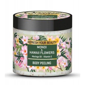 Scrub pentru corp Monoi & Hawaii Flowers ORIENSE 500ml