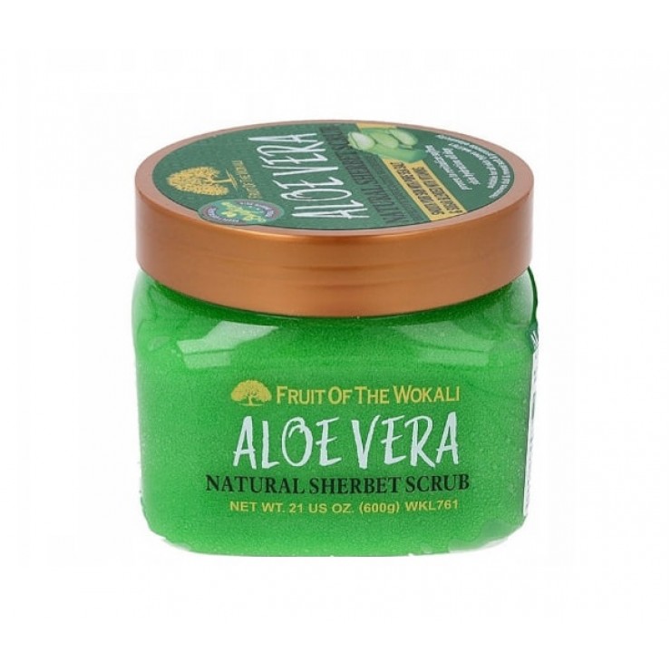 Скраб-щербет для тела 600g Aloe Vera WKL761