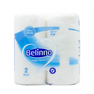 Полотенце бумажное BELINNO 100лист / 2 слоя