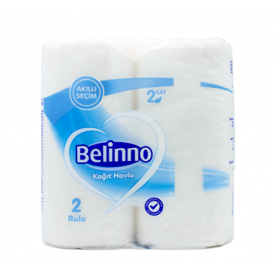 Полотенце бумажное BELINNO 100лист / 2 слоя