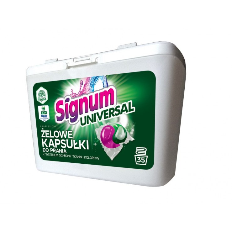 Капсулы для стирки Signum 35 шт *18 г Universal