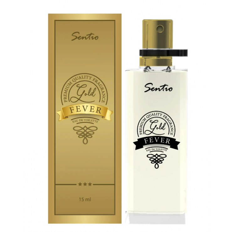 Парфюмированная  вода Sentio Gold Fever 15 ml (для него)