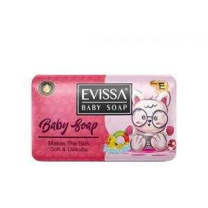 Мыло детское 90 гр EVISSA BEAUTY SOAP  Baby Pink