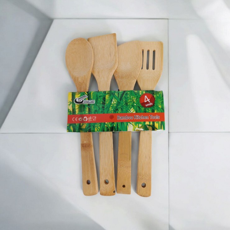 Set pentru bucatarie/ bambus 4 buc