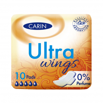 Прокладки Carin Ultra Wings 10 шт
