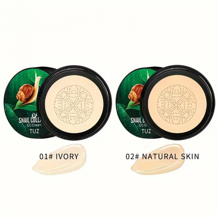 Кушон Tuz Snail Collagen CC Cream