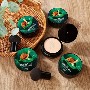Кушон Tuz Snail Collagen CC Cream