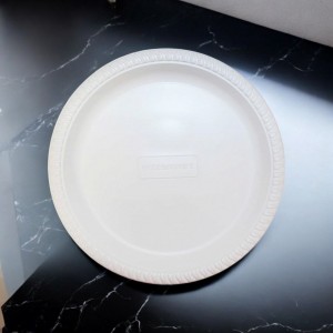 Тарелка BIO из кукурузного крахмала,170 мм, 6 шт
