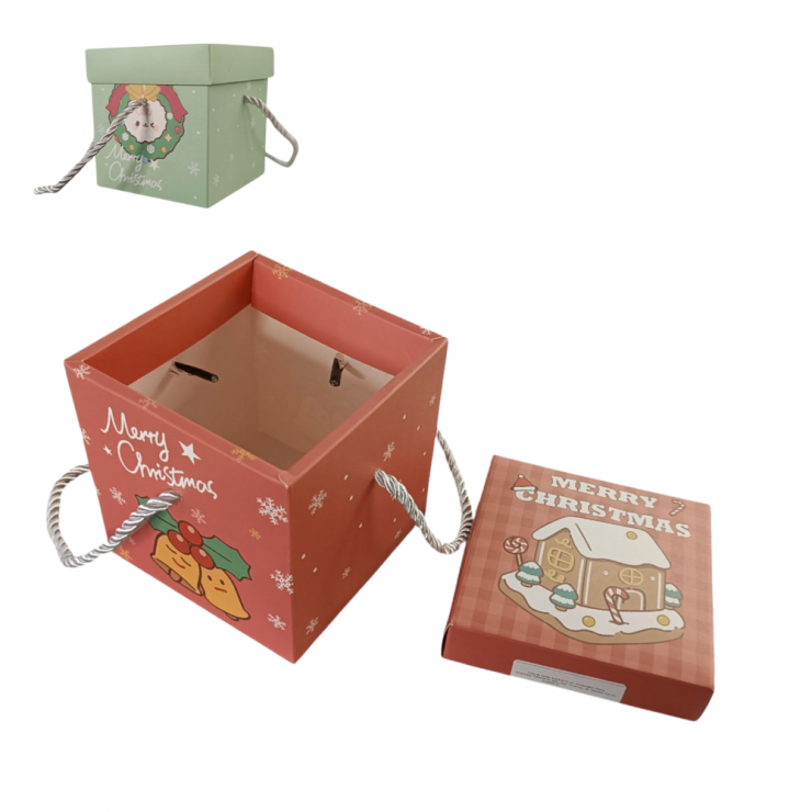 Коробка подарочная 9.8x9.8x10 см