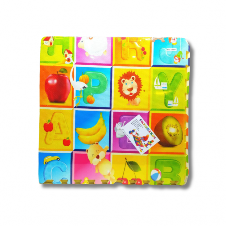 Коврик-пазл игровой 120x120x1см