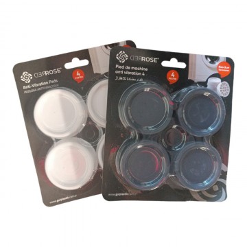 Ножки антивибрационные для стиральной машины, резиновые, RedRose