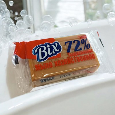 Мыло хозяйственное Bix 72% 180 гр
