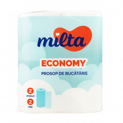 Полотенца бум Milta Economy 85 лист 2 рулона