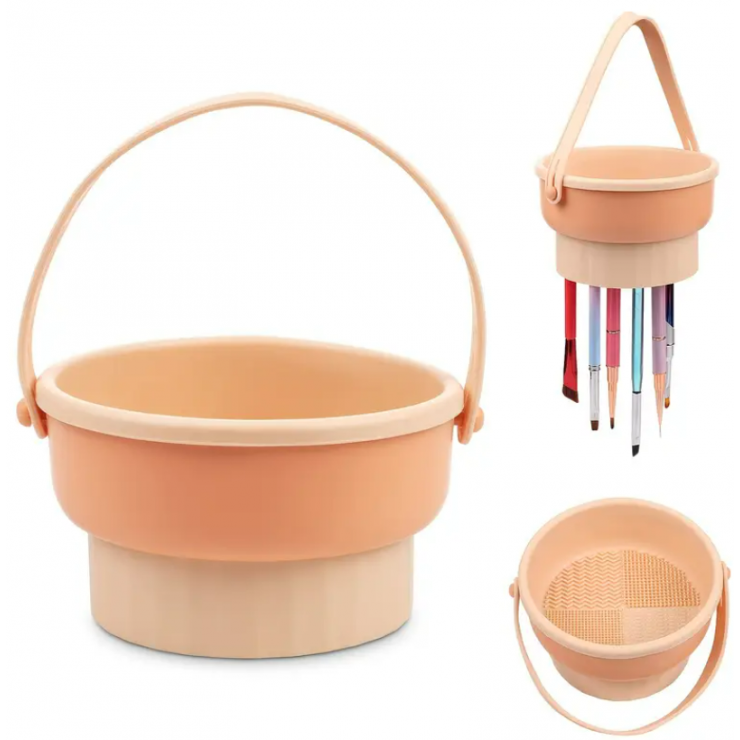 Сушилка-ванночка для кистей Makeup cleaning box