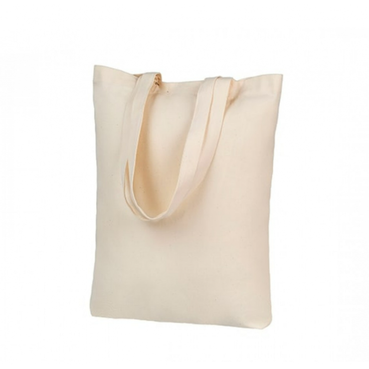 Сумка тканевая 26x33 см (белая) Shop