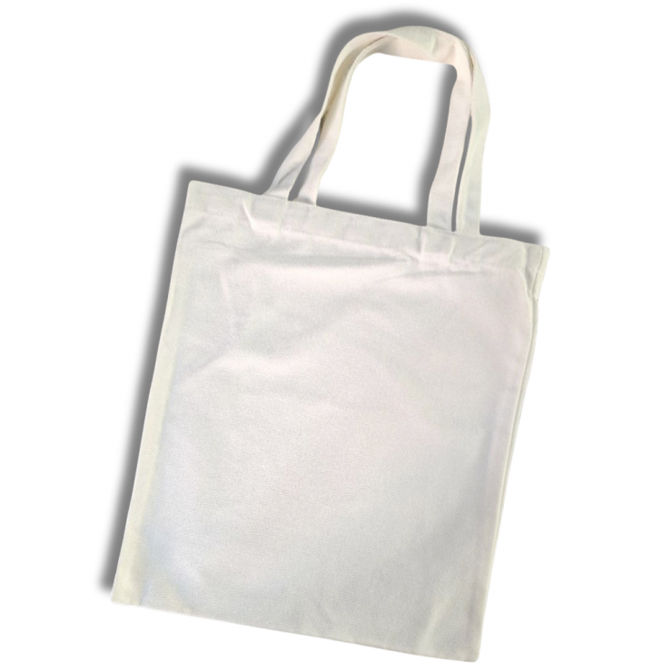 Сумка тканевая 35x42 см (белая) Shop