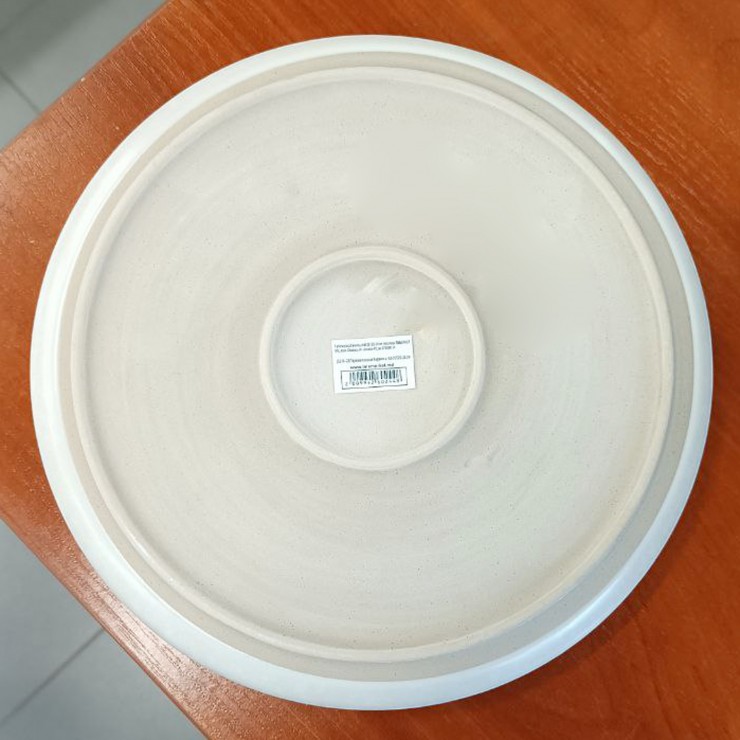 Тарелка  Керамика D-26 cm Cream