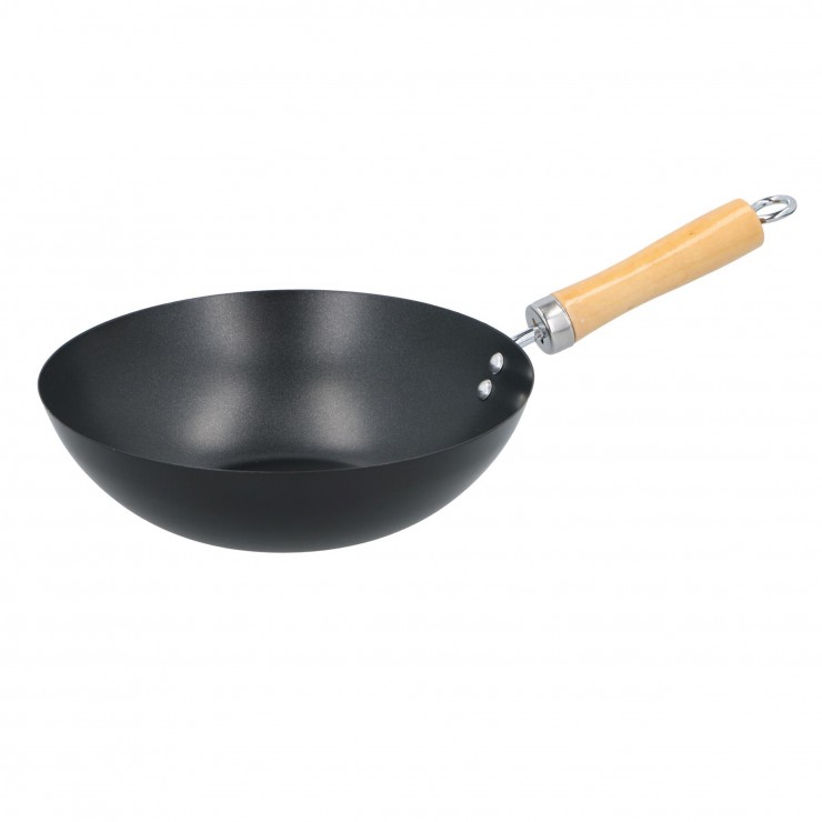 Сковорода WOK с деревянной ручкой 25х7 cm Alpina