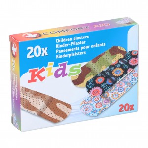 Пластырь детский с рисунком 20шт