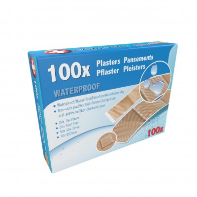 Пластырь Comfort Aid 100шт