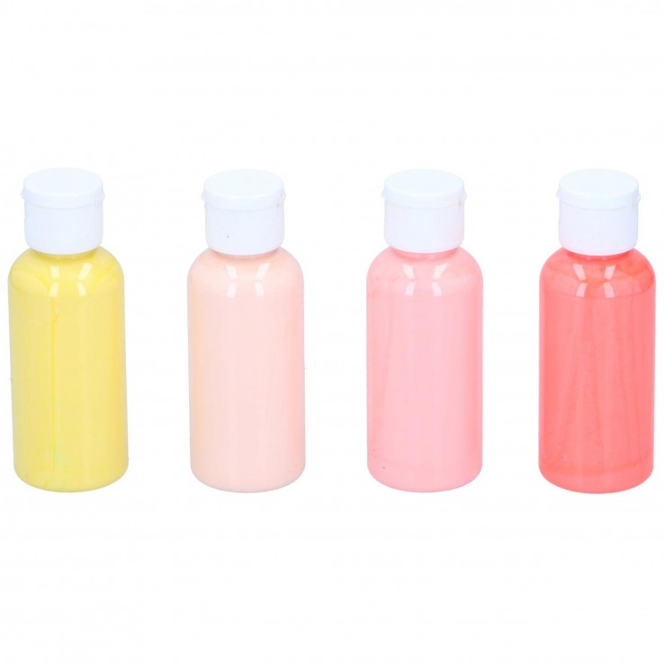 Пастельная акриловая краска 4шт x 80ml Artico