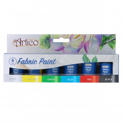 Краска для ткани 6шт 150gr Artico