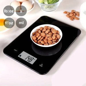 Cantar de bucatarie KE-S 5kg, sticla, Health & Beauty Life