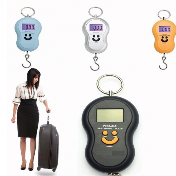 Cantar electronic de mana 50 kg cu iluminare Portable Scale