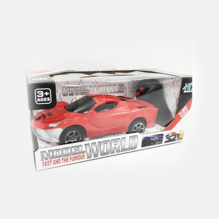 Машинка Ferrari со светом и дистанционным управлением, +3