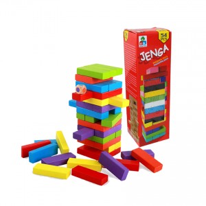 Развивающая игра Jenga / дерево / 54 детали / 3+