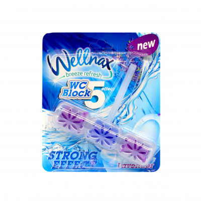 Блок-Освежитель Wellnax  effect 5 Lavender  57 g