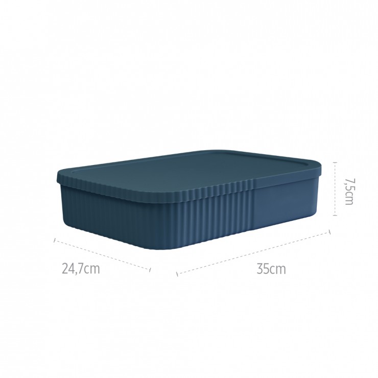 Коробка с крышкой Slim - Large DecoBella  6Лит