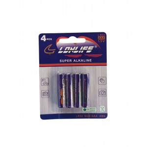 Батарейки Alkaline LonLife  AAA (4 шт.)