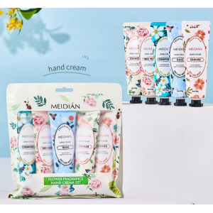 Набор кремов для рук 5шт, цветочный, Meidian