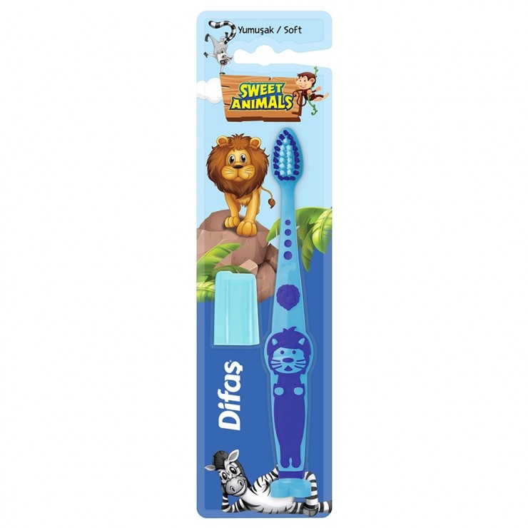 Зубная щетка детская Sweet Animals Difas