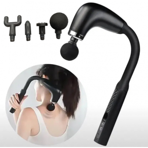 Массажер-пистолет с длинной ручкой Massage Gun