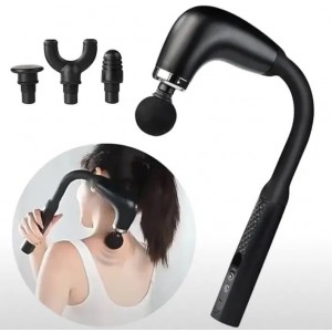 Массажер-пистолет с длинной ручкой Massage Gun