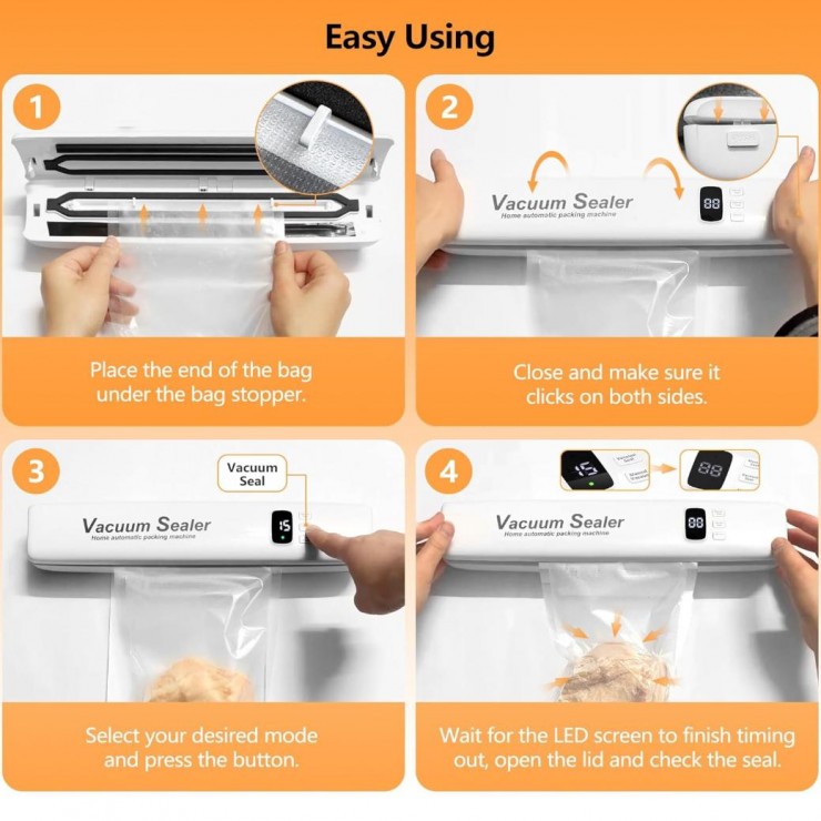 Вакууматор для продуктов Vacuum Sealer automatic