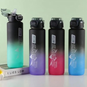 Sticla pentru apa cu gura din silicon Sports 1000ml