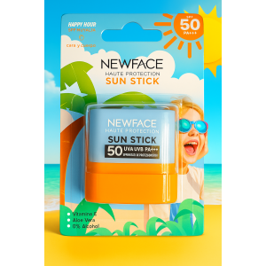 Stick NEWFACE, protecție solară pentru copii SPF 50PA+++ 10g,  NF-1010-2