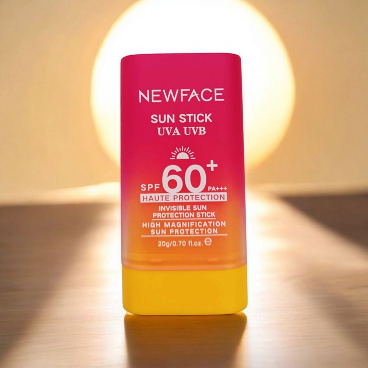 Stick protecție solară New Face SPF 60 UVA/UVB, PA+++, 20gr