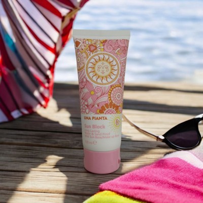 Crema de protectie solara UNA PIANTA, SPF 80, PA +++, B3, 100ml
