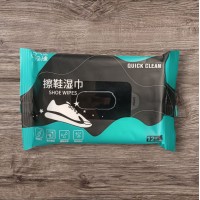 Servetele umede pentru curatare incaltaminte QUICK CLEAN 12buc