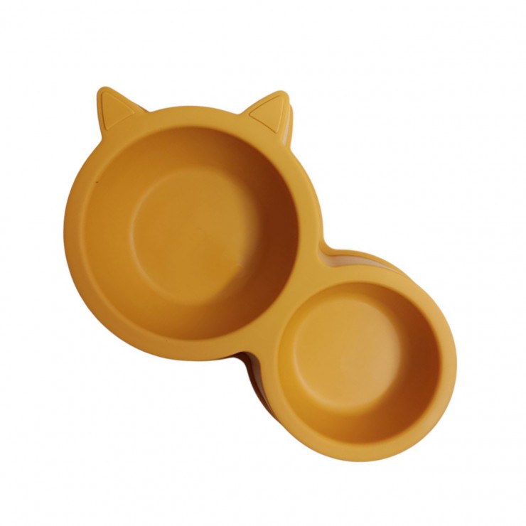 Миска двойная для домашних животных Cat