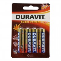 Батарейки Duravit Alkaline AA блистер (4шт)