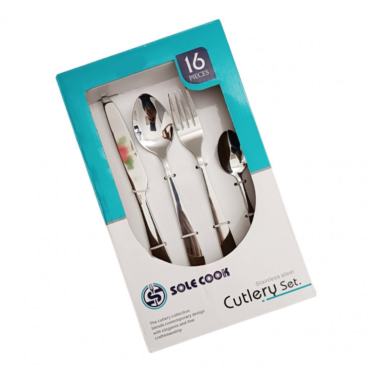 Набор столовых приборов Sole Cook 16шт, (art.263-1)